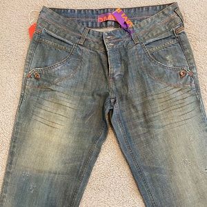 Low rise Brazilian jeans